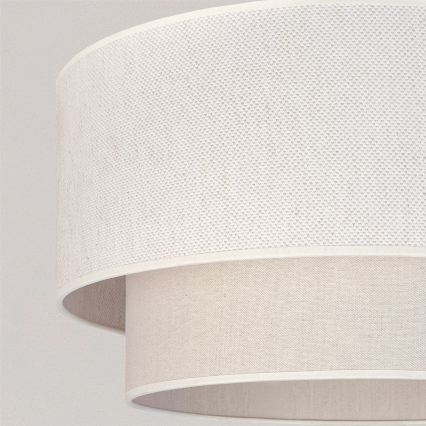Brilagi - LED-люстра на тросе BOHO ECO 1xE27/10W/230V, Ø 40 см, кремовая