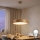 Brilagi - LED люстра на тросе CARVALHO MODERN 3xE27/60W/230V дуб, диаметр 47,5 см
