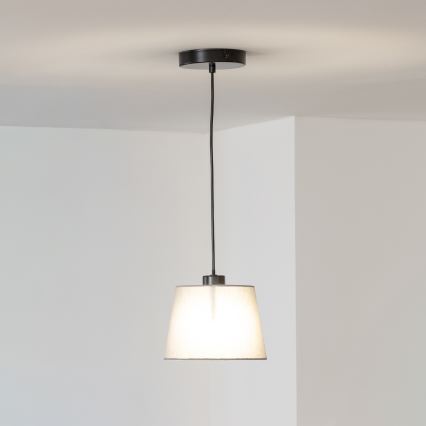 Brilagi - LED-люстра на тросе CERIA 1xE27/40W/230V, диаметр 20,5 см, серая