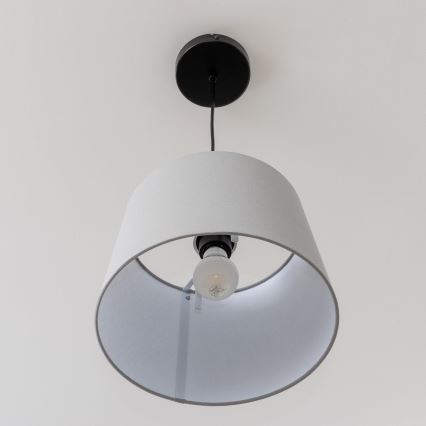 Brilagi - LED-люстра на тросе CERIA 1xE27/40W/230V диаметр 30 см серая