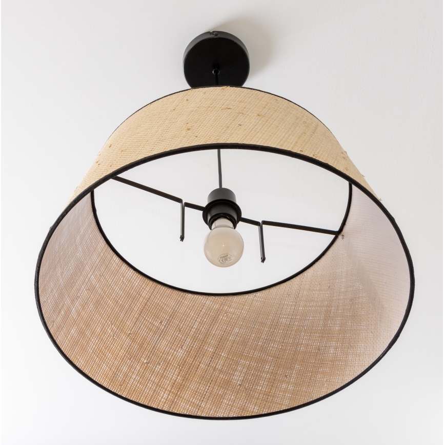 BRILAGI - LED-люстра на тросе CERIA 1xE27/40W/230V, диаметр 50 см, бежевого цвета