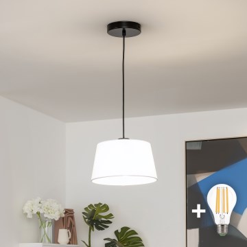 Brilagi - LED-люстра на тросе CERIA 1xE27/40W/230V Ø 25 см белая