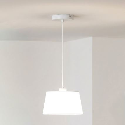 Brilagi - LED-люстра на тросе CERIA, 1xE27/40W/230V, Ø 25 см, белая
