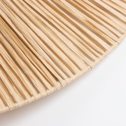 Brilagi - LED-люстра на тросе CERIA BOHO 1xE27/40W/230V диам. 80 см рафия