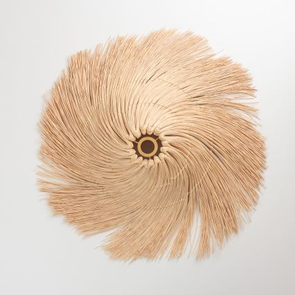 Brilagi - LED-люстра на тросе CERIA BOHO 1xE27/40W/230V, диаметр 100 см, ротанг