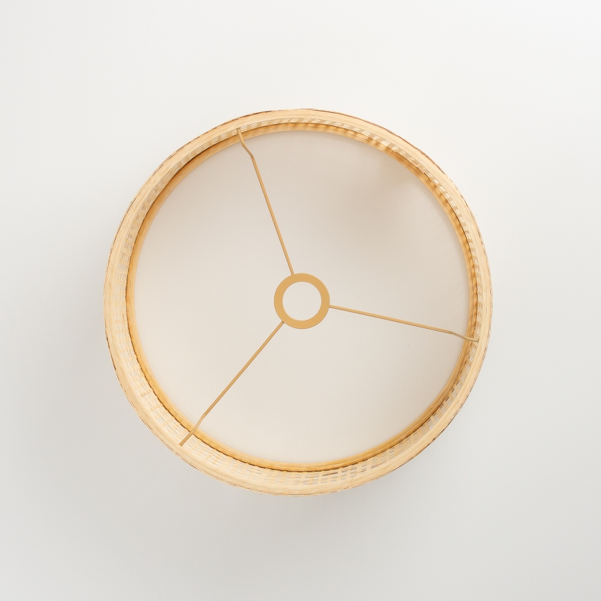 Brilagi - LED-люстра на тросе CERIA BOHO 1xE27/40W/230V, диаметр 25 см, бамбук