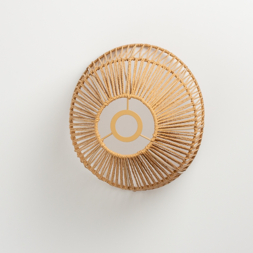 Brilagi - LED-люстра на тросе CERIA BOHO 1xE27/40W/230V, диаметр 30 см, коричневая