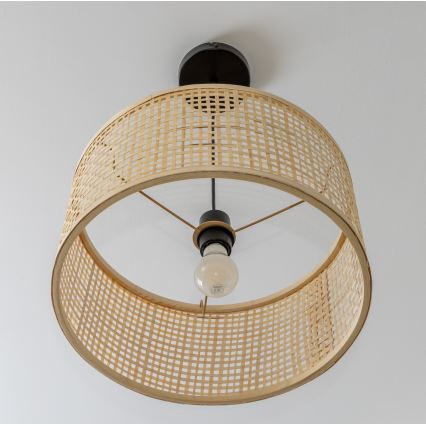 Brilagi - LED-люстра на тросе CERIA BOHO 1xE27/40W/230V Ø 25 см бамбук