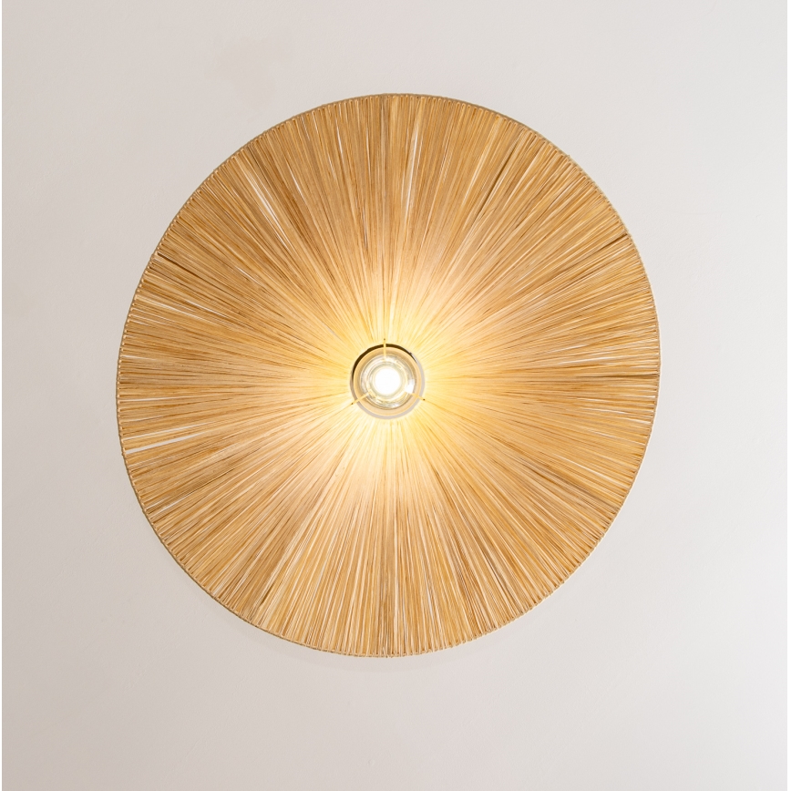 Brilagi - LED люстра на тросе CERIA BOHO 1xE27/40W/230V, Ø 80 см, абажур из рафии