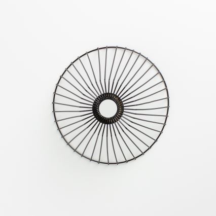 Brilagi - LED-люстра на тросе CERIA WIRE 1x E27, макс. 40 Вт, 230 В, диаметр 30 см, черная