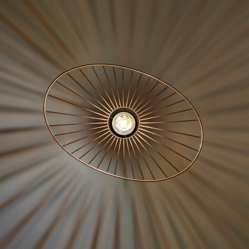 Brilagi - LED-люстра на тросе CERIA WIRE 1xE27/40W/230V 40x56 см бронза