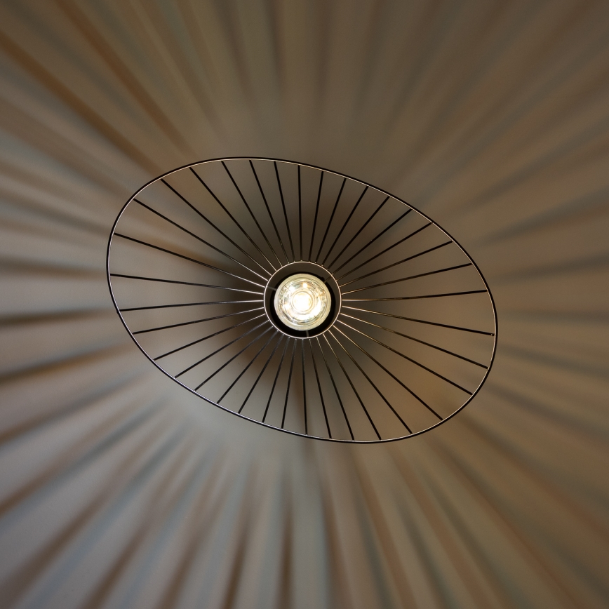 Brilagi - LED-люстра на тросе CERIA WIRE 1xE27/40W/230V 40x56 см, чёрная