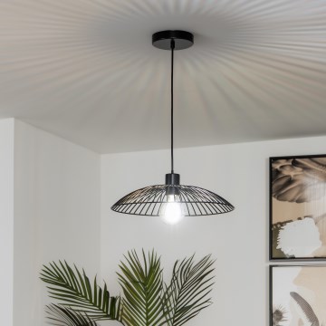 Brilagi - LED-люстра на тросе CERIA WIRE 1xE27/40W/230V диаметр 38 см чёрная