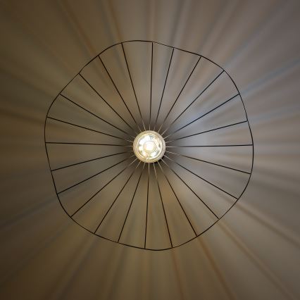 Brilagi - LED люстра на тросе CERIA WIRE 1xE27/40W/230V, диаметр 80 см, чёрная