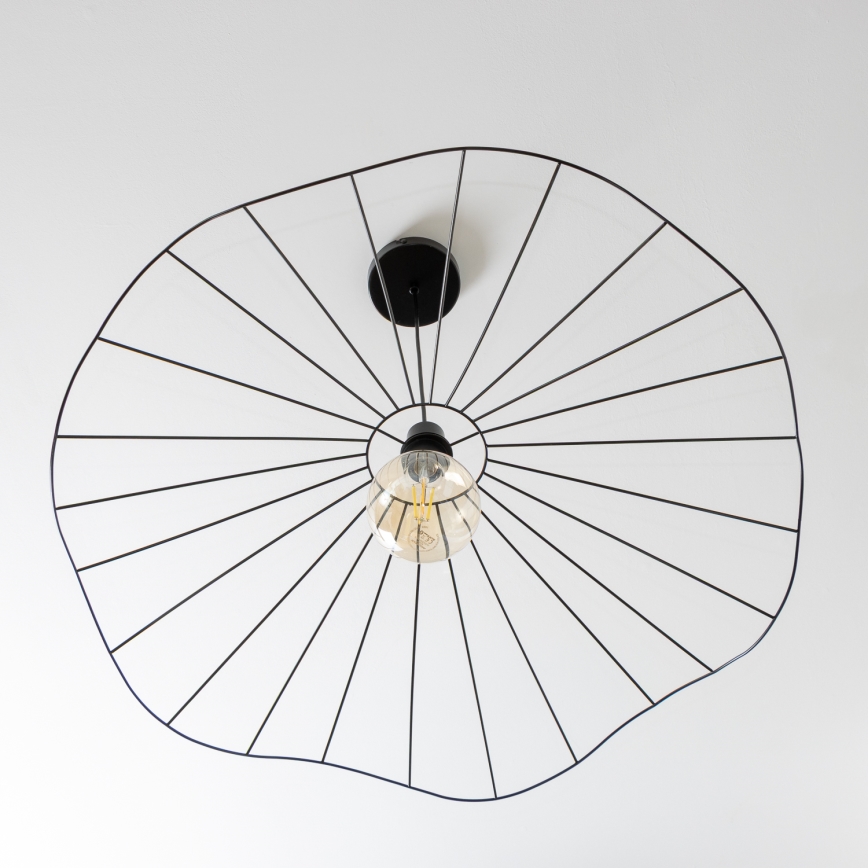 Brilagi - LED люстра на тросе CERIA WIRE 1xE27/40W/230V, диаметр 80 см, чёрная