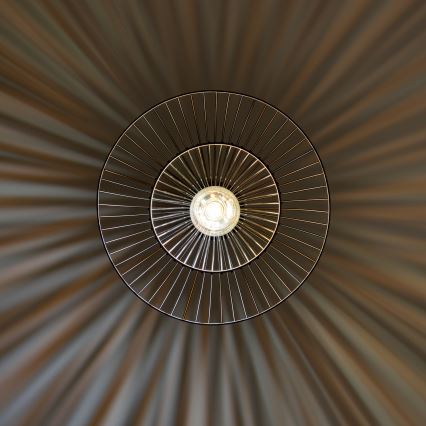 Brilagi - LED-люстра на тросе CERIA WIRE 1xE27/40W/230V Ø 38 см чёрная