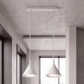 BRILAGI - LED люстра на тросе CONE DOUBLE 2xGX53/15W/230V белая
