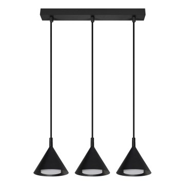BRILAGI - LED Люстра на тросе CONE TRIPLE 3xGX53/15W/230V черная
