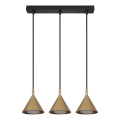 BRILAGI - LED Люстра на тросе CONE TRIPLE 3xGX53/15W/230V золотая