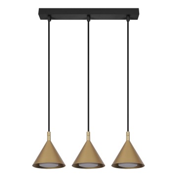 BRILAGI - LED Люстра на тросе CONE TRIPLE 3xGX53/15W/230V золотая