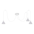 BRILAGI - LED Люстра на тросе CONE TRIPLE SPIDER 3xGX53/15W/230V белая