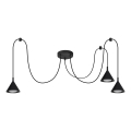 BRILAGI - LED Люстра на тросе CONE TRIPLE SPIDER 3xGX53/15W/230V черная