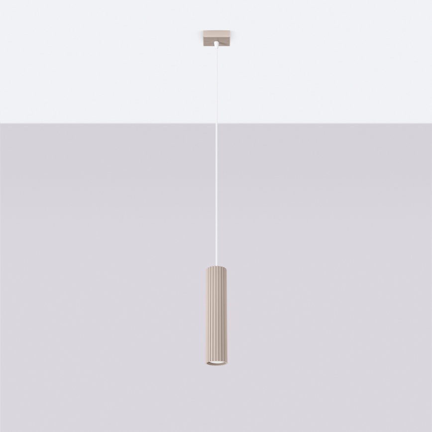 Brilagi - LED-люстра на тросе CRESTO 1xGU10/10W/230V тауп