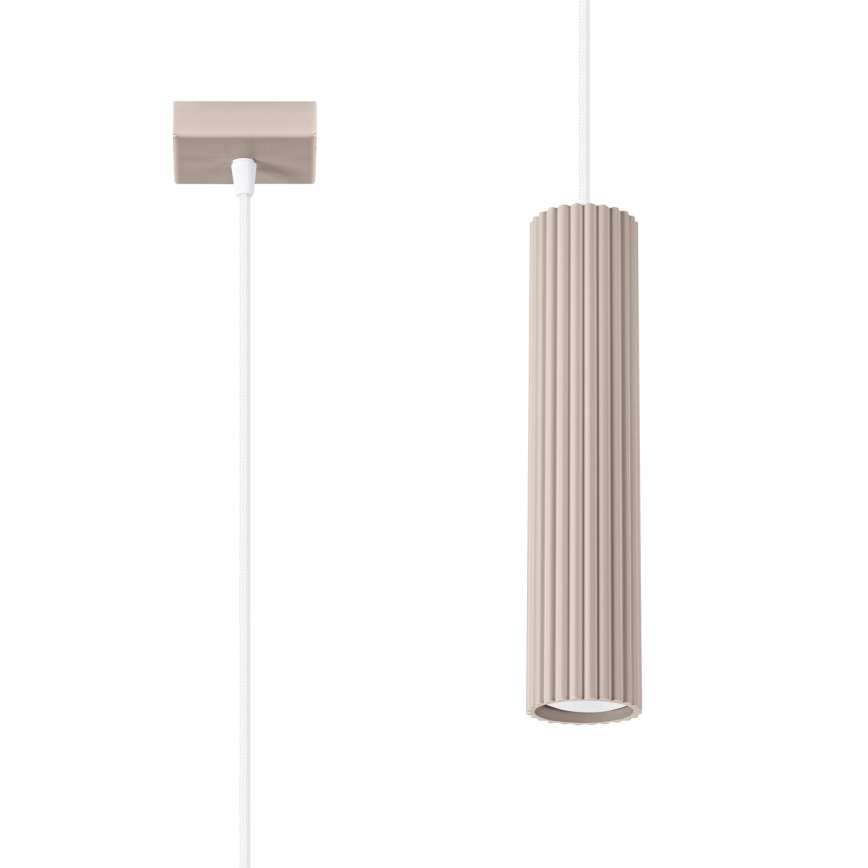 Brilagi - LED-люстра на тросе CRESTO 1xGU10/10W/230V тауп
