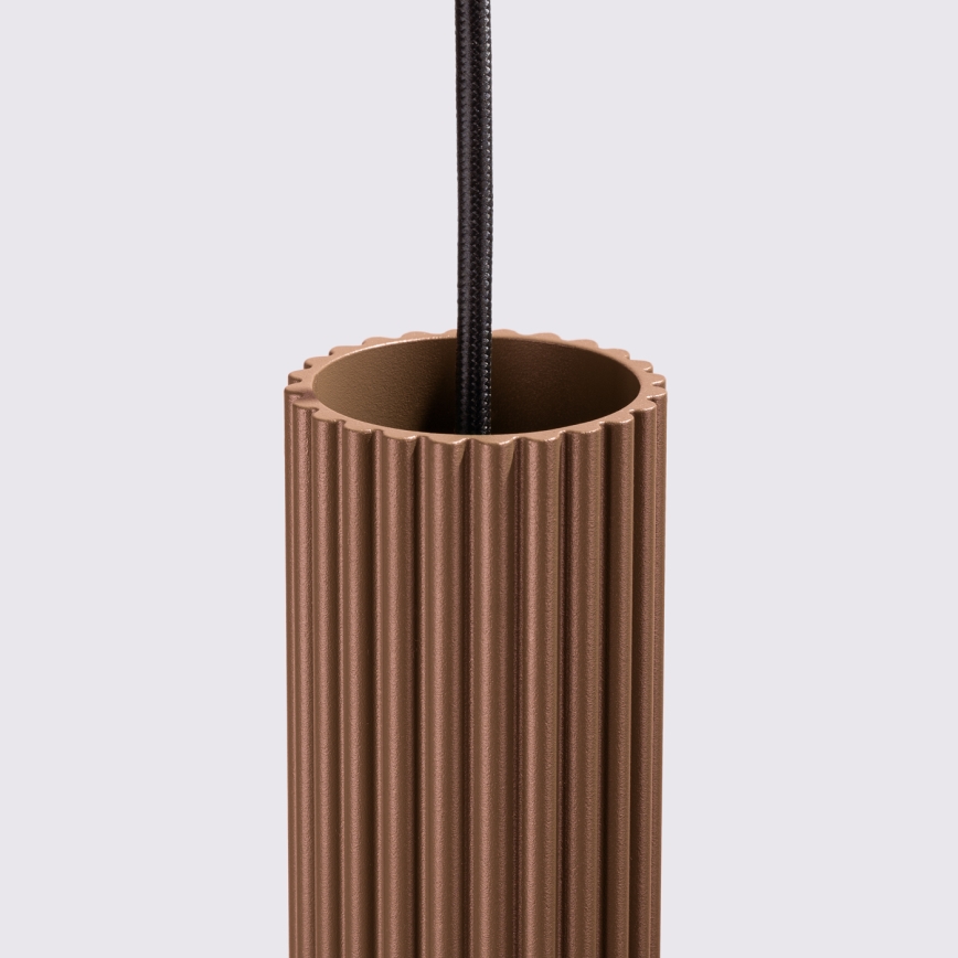 Brilagi - LED люстра на тросе CRESTO 1xGU10/10W/230V коричневая