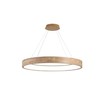 Brilagi - LED-люстра на подвесном тросе FALCON WOOD LED/60W/230V 3000/4000/6000K диаметр 80 см дерево