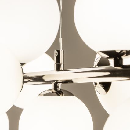 Brilagi - LED люстра на тросе MILLA 10xG9/3W/230V черный хром/белый