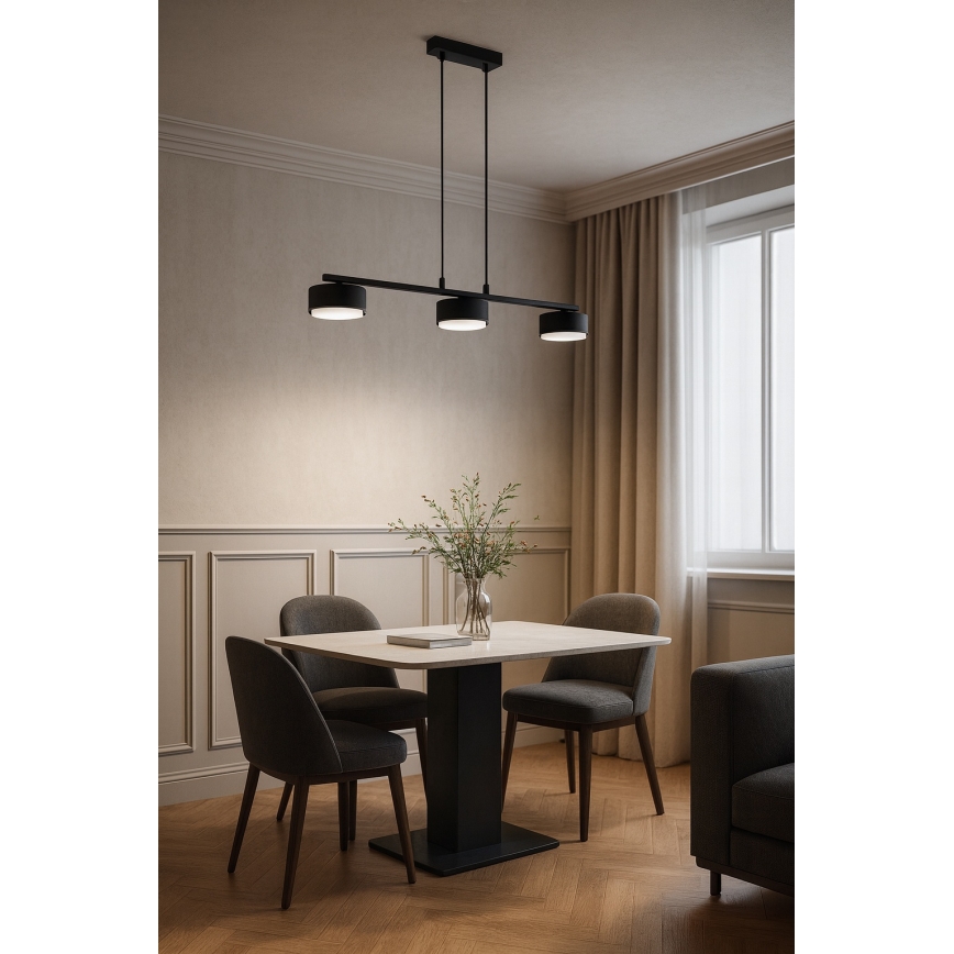 BRILAGI - LED люстра на тросе MONO 3xGX53/30W/230V черный