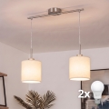 Brilagi - LED-люстра на тросе NUBILA 2xE27/60W/230V кремовая