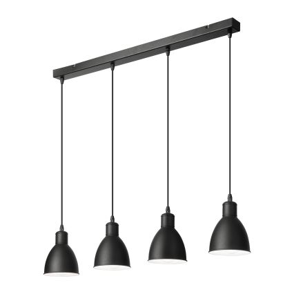 BRILAGI - LED-люстра на тросе RIDDY 4xE27/60W/230V черная