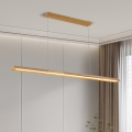 BRILAGI - LED-люстра на тросе UMEA WOOD LED/40 Вт/230 В 150 см, дерево