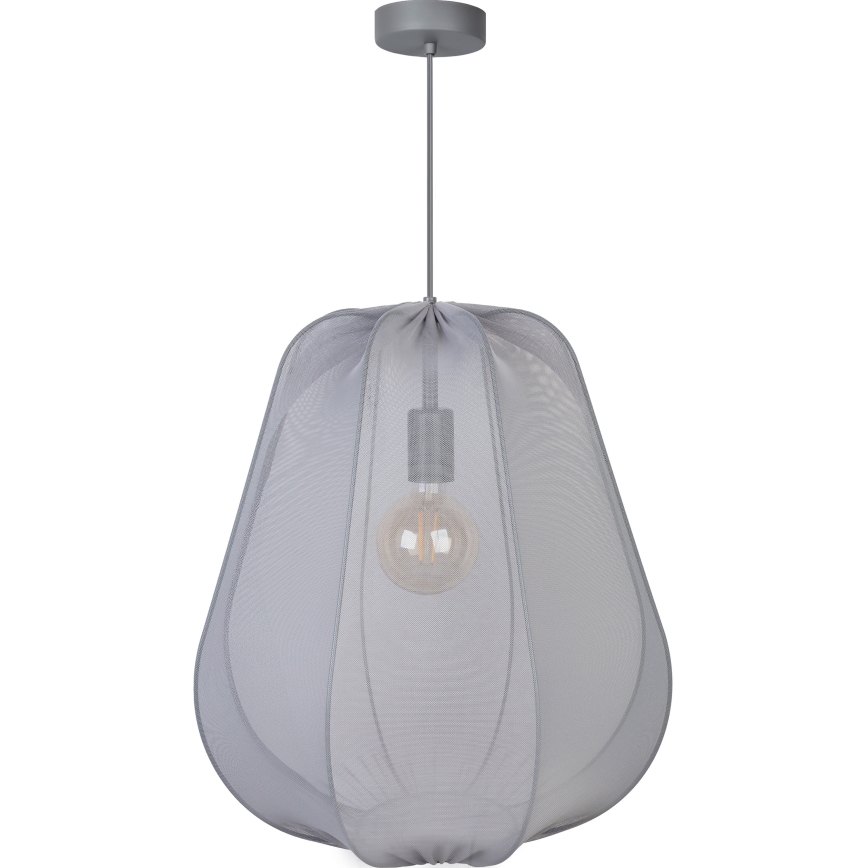 Brilagi - LED-люстра на тросі ARVEN 1xE27/8W/230V Ø 37 см сіра