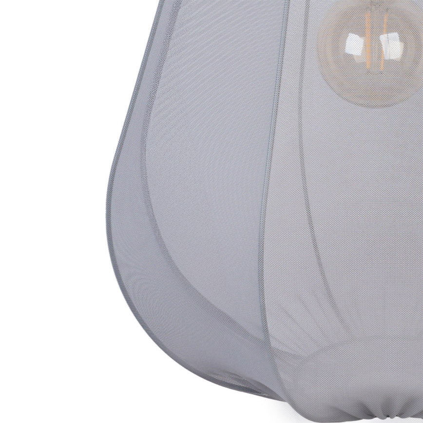Brilagi - LED-люстра на тросі ARVEN 1xE27/8W/230V Ø 37 см сіра