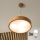 Brilagi - LED люстра на тросі CARVALHO 3xE27/60W/230V дуб діаметр 47,5 см
