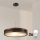 Brilagi - LED люстра на тросі CARVALHO SMOKEY 3xE27/60W/230V дуб, діаметр 47,5 см