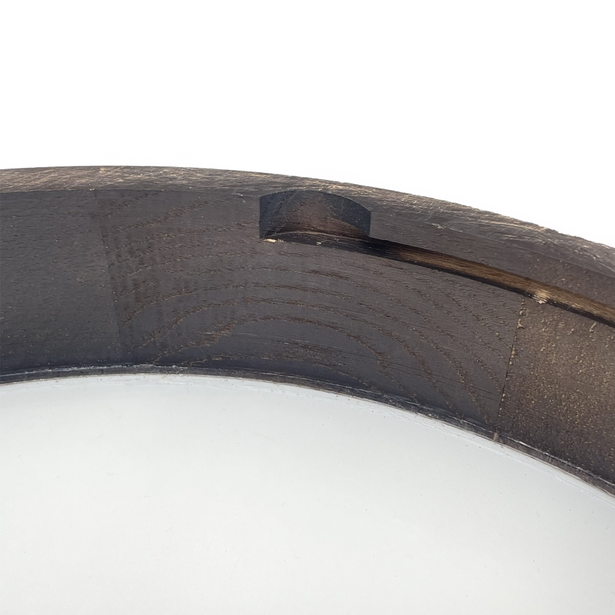 Brilagi - LED люстра на тросі CARVALHO SMOKEY 3xE27/60W/230V дуб, діаметр 47,5 см