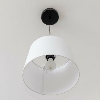 Brilagi - LED-люстра на тросі CERIA 1xE27/40W/230V діам. 30 см, біла