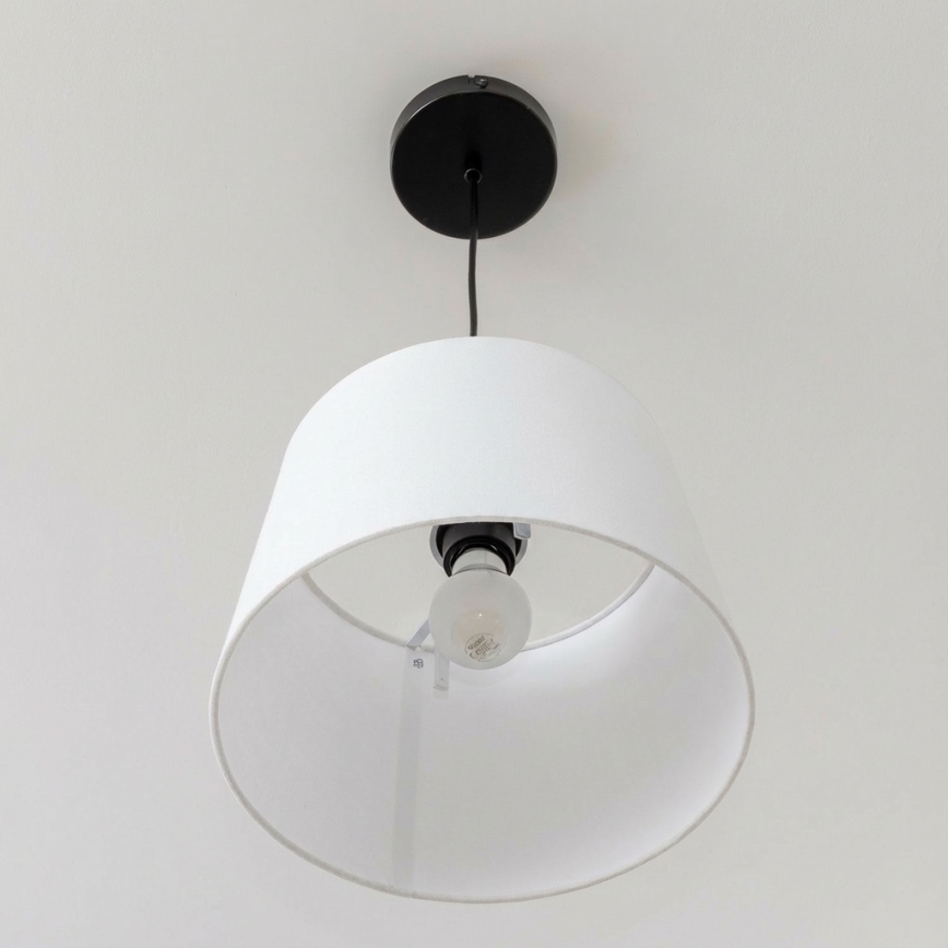 Brilagi - LED-люстра на тросі CERIA 1xE27/40W/230V діам. 30 см, біла