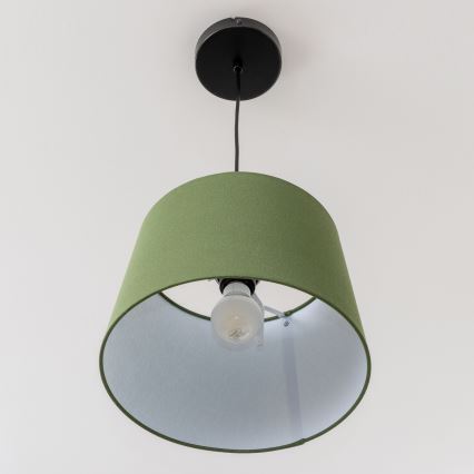 Brilagi - LED-люстра на тросі CERIA 1xE27/40W/230V діам. 30 см зелена