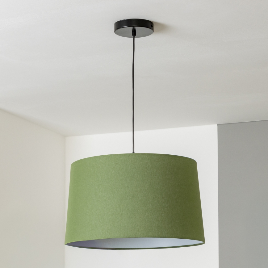 Brilagi - LED-люстра на тросі CERIA 1xE27/40W/230V, діаметр 45 см, зелена