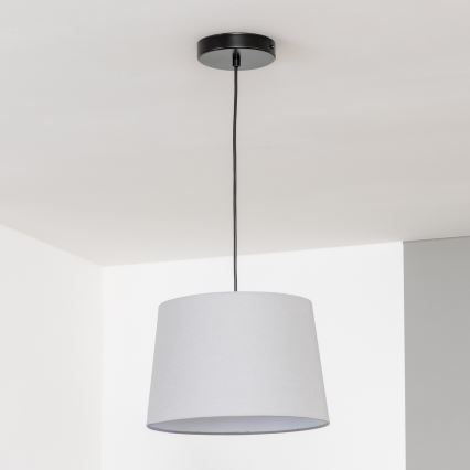 Brilagi - LED люстра на тросі CERIA 1xE27/40W/230V діаметром 30 см сіра
