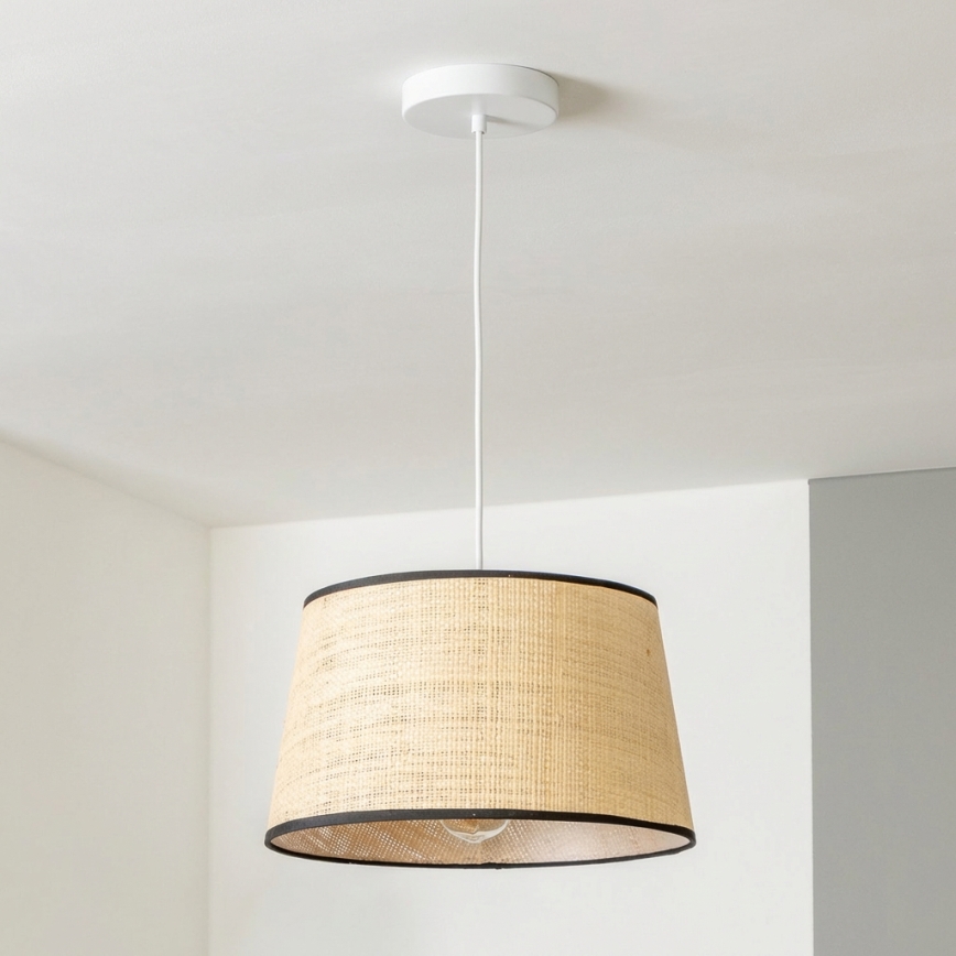 Brilagi - LED-люстра на тросі CERIA 1xE27/40W/230V Ø 35 см бежева
