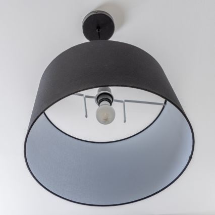 Brilagi - LED люстра на тросі CERIA 1xE27/40W/230V Ø 45 см чорна