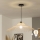 Brilagi - LED-люстра на тросі CERIA BOHO 1xE27/40W/230V, діаметр 100 см, бамбук