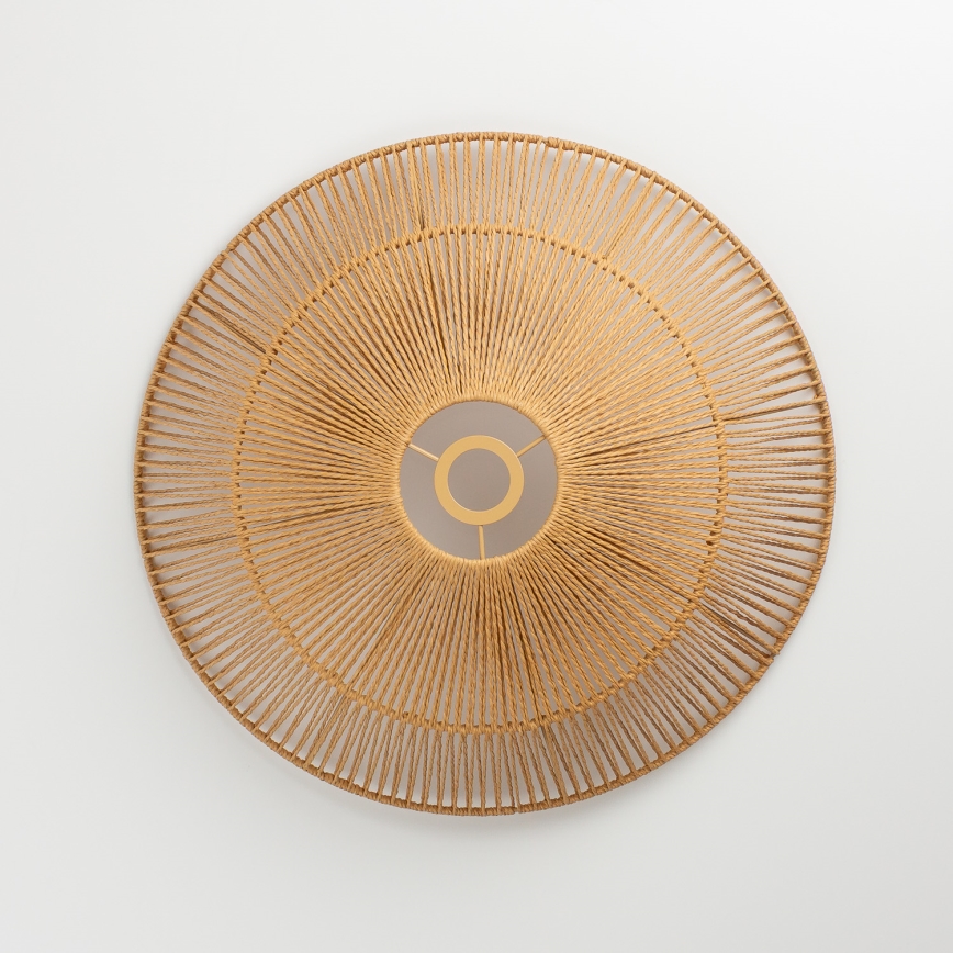 Brilagi - LED-люстра на тросі CERIA BOHO 1xE27/40W/230V діаметр 50 см коричнева