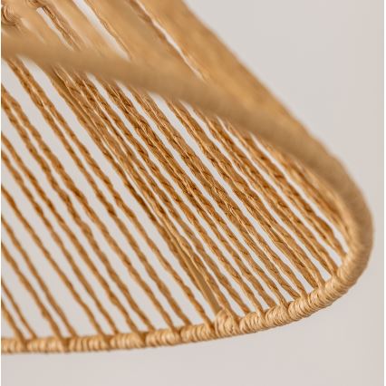 Brilagi - LED-люстра на тросі CERIA BOHO 1xE27/40W/230V Ø 70 см, коричнева